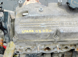 CHEVROLET SPARK MATIZ M200 0,8 07 SILNIK KOMPLETNY SŁUPEK SPRAWNY LQ2