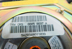 IVECO DAILY III 2003r PODUSZKA POWIETRZNA AIRBAG KIEROWCY 00058697A