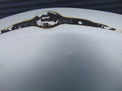 CHRYSLER PT CRUISER 2002r - MASKA POKRYWA SREBRNA