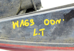 MERCEDES ML W163 2.7CDI 00r LAMPA LEWY TYŁ A1638200164