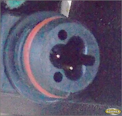 MERCEDES W124 97r SEDAN ZAMEK DRZWI PRAWY PRZÓD