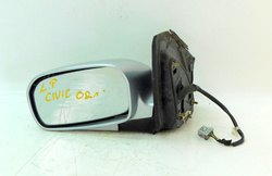 HONDA CIVIC VII 1.4 02r LUSTERKO LEWE KOMPLETNE SREBRNE