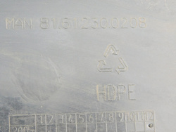 MAN TGX LIFT 2018r EURO 6 XLX NADKOLE BŁOTNIK PRAWY PRZÓD 81.61230.0208