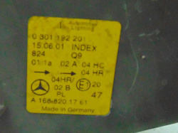 MERCEDES W168 1.7 CDI 01r LAMPA PRZÓD LEWY