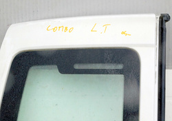OPEL COMBO C CORSA C 1.3 DRZWI LEWY TYŁ BAGAŻNIKA SKRZYDŁOWE 