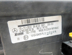 MB ACTROS MP4 12r EURO 5 LAMPA REFLEKTOR LEWY PRZÓD A9608200339 