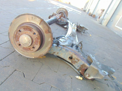 RENAULT MEGANE II HB 04r BELKA ZAWIESZENIA TYŁ