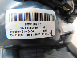 BMW M4 F82 16r PRZEDLIFT LAMPA LEWY TYŁ Z KLAPY USA 8059655