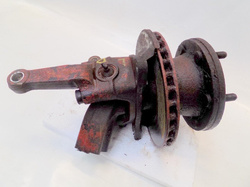 EuroCargo 75E14 99r ZWROTNICA PIASTA LEWY PRZÓD