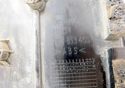 AUDI 80 B4 2.0 93r BLENDA LISTWA KLAPY MOCOWANIE REJESTRACJI