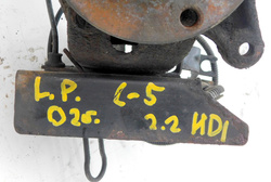 CITROEN C5 I 2.2 HDI 02r ZWROTNICA PIASTA LEWY PRZÓD