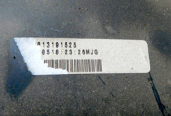 OPEL ASTRA H III 1.6 04r SCHOWEK PÓŁKA PASAŻERA 013191525