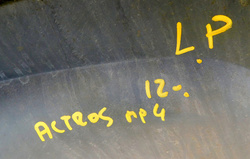 MB ACTROS MP4 12 EURO 5 OKULAR NAROŻNIK OWIEWKA LEWY PRZÓD A9608859408