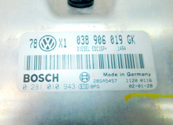 VW PASSAT B5 FL 1.9 TDI STEROWNIK KOMPUTER SILNIKA 0281010943 