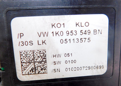 SKODA OCTAVIA II 2005 PRZEŁĄCZNIK ZESPOLONY CZUJNIK SKRĘTU 1K0953549BN