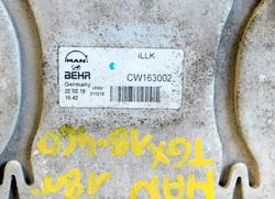 MAN TGX LIFT 2018r 460KM EURO 6 CHŁODNICA OLEJU CW163002