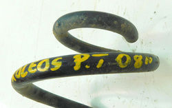 RENAULT KOLEOS I 2.0D 09 KOLEOS SPRĘŻYNA TYŁ