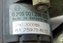 MAN LE 10.225 L2000 M2000 02r CZUJNIK POTENCJOMETR PEDAŁU GAZU 0205001206 