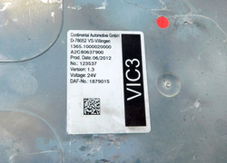DAF XF 105 460KM 2012r STEROWNIK KOMPUTER MODUŁ VIC3 1859015  A2C80637900