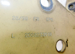 VW LT 28 II 2.5 99r ZAWIAS MASKI LEWY