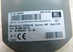 MB ACTROS MP4 12r EURO 5 URZĄDZENIE POKŁADOWE IM OBM 220 V2