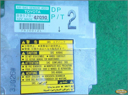 TOYOTA RAV4 2 II 2001 SENSOR PODUSZEK 89170-42090