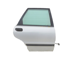 VOLVO V40 1999r DRZWI PRAWE TYŁ KOMPLETNE SREBRNE