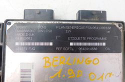 CITROEN BERLINGO PARTNER I 1.9 D 01r KOMPUTER STEROWNIK SILNIKA 9642414680