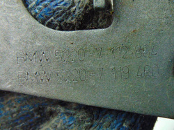 BMW E60 525D 04r ZAMEK KANAPY SIEDZEŃ TYŁ PRAWY