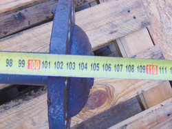 IVECO MAGIRUS 260-30 05r PÓŁOŚ 2 TYŁ PRAWY 105CM