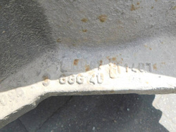 VW LT 35 II 2.5 SDI 96-06r MOST TYŁ TYLNY 37:7  37/7 SPRINTER