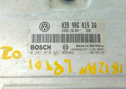 SEAT IBIZA III 1.9TDI 2002r HB STEROWNIK KOMPUTER SILNIKA 038906019DQ