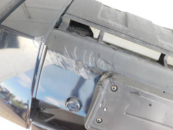 DISCOVERY III L319 04r ZDERZAK PRZÓD PRZEDNI