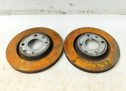 PEUGEOT 207 1.4b 5D 06r TARCZE HAMULCOWE PRZÓD PARA 