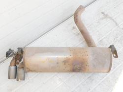 BMW F20 120i 18r TŁUMIK WYDECH KOŃCOWY Z KLAPĄ