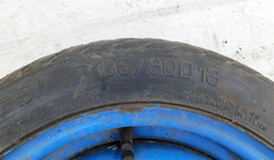 CHEVROLET SPARK MATIZ M200 07r KOŁO DOJAZDOWE ZAPASOWE 13'' 4x114,3 ET45 