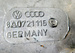 AUDI 80 B4 94r PEDAŁY HAMULCA SPRZĘGŁA PODSTAWA 8A0721115 