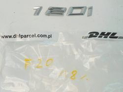 BMW F20 120i 18r EMBLEMAT OZNACZENIE 120i