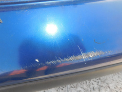 VW PASSAT B5 FL 1.9 TDI ZDERZAK TYŁ SEDAN NIEBIESKI