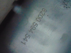 MASTER MOVANO 2007r BLENDA Z DRZWI TYŁ LISTWA