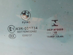 BMW F20 120i 18r 5D SZYBA DRZWI LEWY TYŁ 