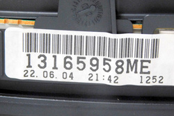 OPEL VECTRA C 1.9 CDTI LICZNIK ZEGARY PRĘDKOŚCIOMIERZ 13165958ME