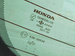 HONDA FRV FR-V 2005r SZYBA KLAPY BAGAŻNIKA TYLNA 