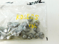 RENAULT KOLEOS I 2.0D 09r NAKRĘTKI KÓŁ FELGI ALU KOMPLET