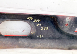 DAF XF 105 460KM 2012r ZDERZAK DOKŁADKA ZDERZAKA DOLNA  DÓŁ ZDERZAKA 