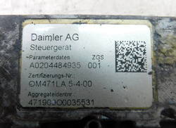 MB ACTROS MP4 12r EURO 5 KOMPUTER STEROWNIK SILNIKA A0004466935