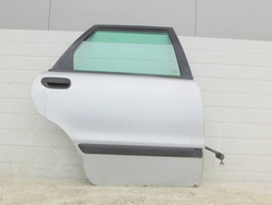 VOLVO V40 1999r DRZWI PRAWE TYŁ KOMPLETNE SREBRNE