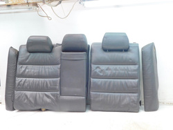 AUDI A6 C5 1.8T QUATTRO 98r OPARCIE KANAPY TYŁ AVANT CZARNA SKÓRA