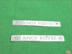 RANGE ROVER II P38 97r  LISTWA CHROM PROGOWA TYŁ