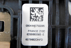 RENAULT KANGOO II 1.5 D 08r PODUSZKA POWIETRZNA KIEROWCY AIRBAG 8200893585